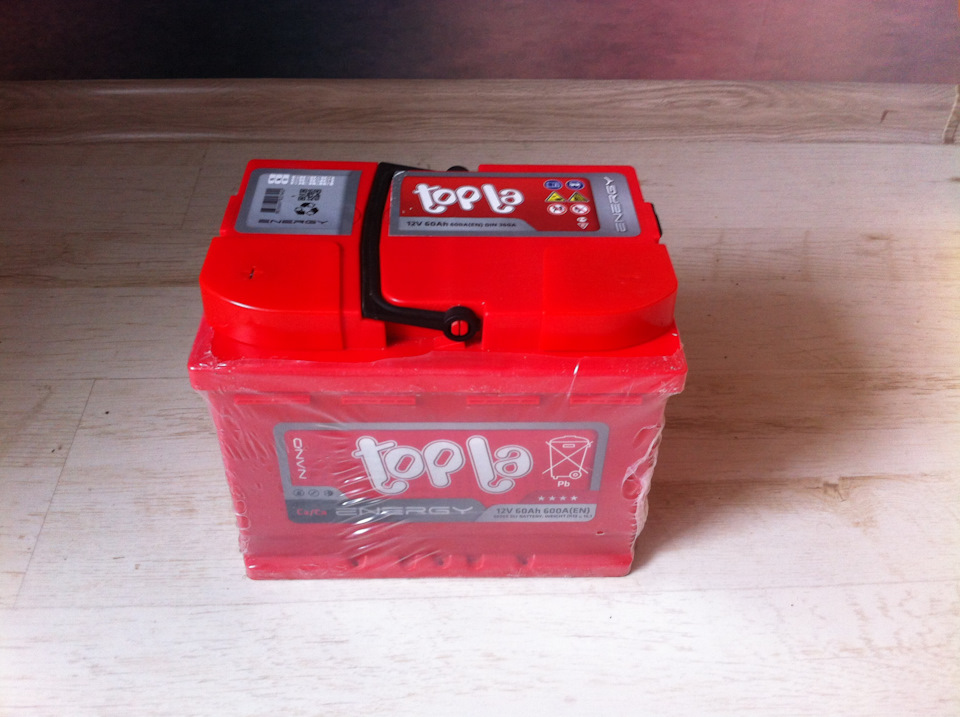 Акумулятор Topla Energy 6СТ-60-А3E R+ 2