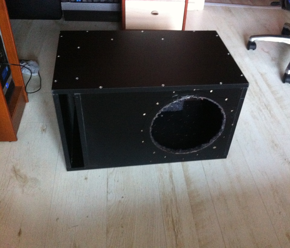 Новий короб під JBL GT5-12 (50L 36 Hz 16mm) 3