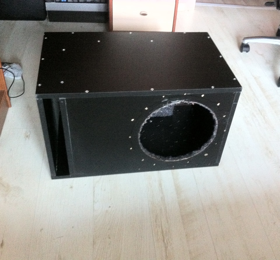 Новий короб під JBL GT5-12 (50L 36 Hz 16mm) 1
