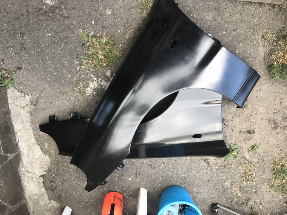 Продам крила (ланос) скловолокно 3
