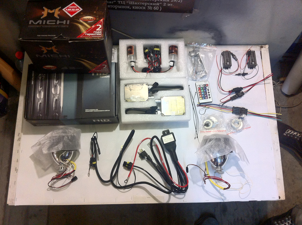Установка лінз G5 Ultimate AE / Ксенон - Michi 6000K 3
