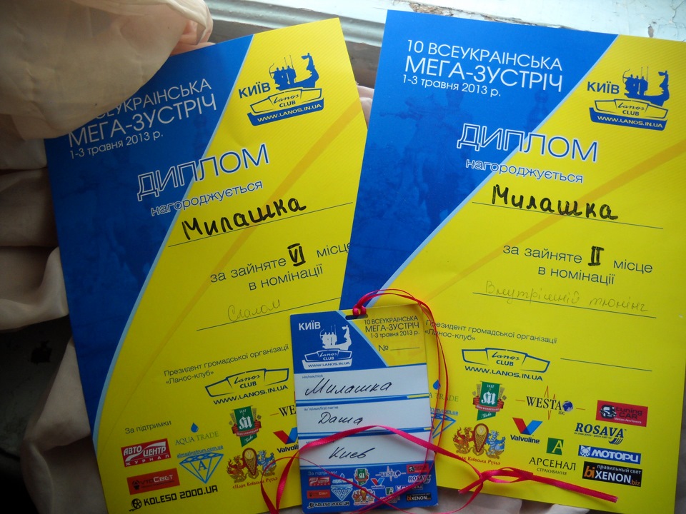 Прикольний подарунок за 2 місце у тюнінгу 2