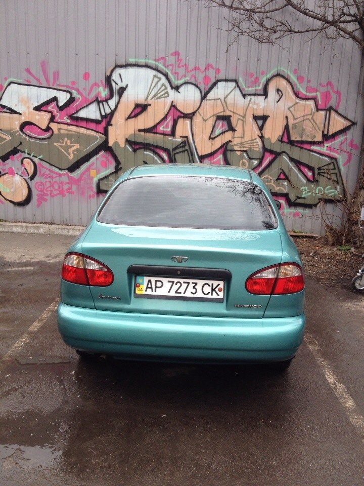Губа renault laguna на Lanos 2