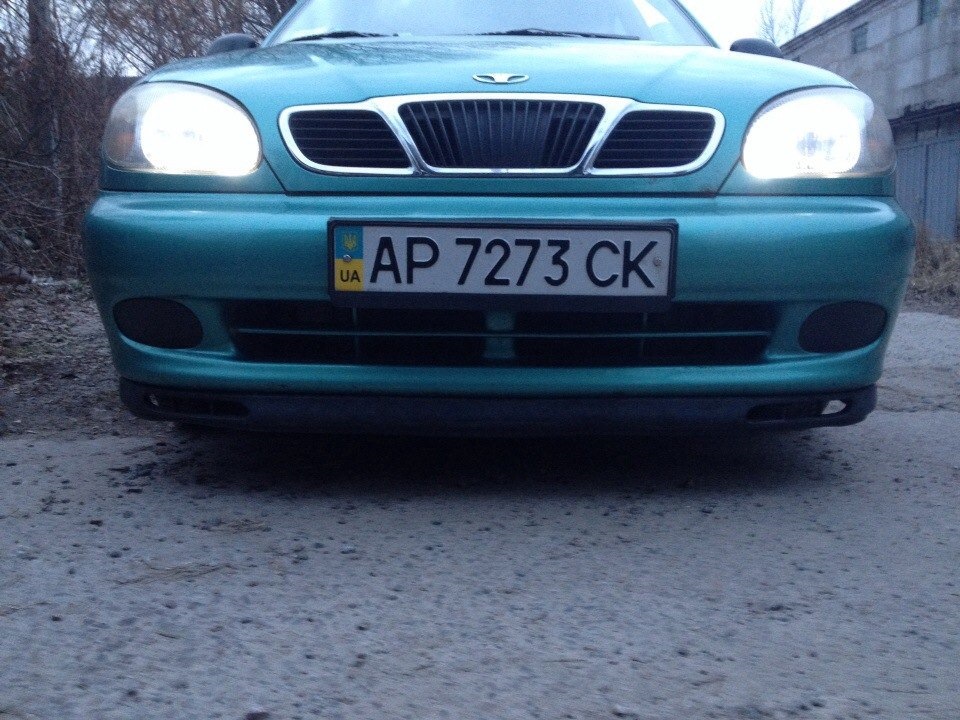 Губа renault laguna на Lanos 1