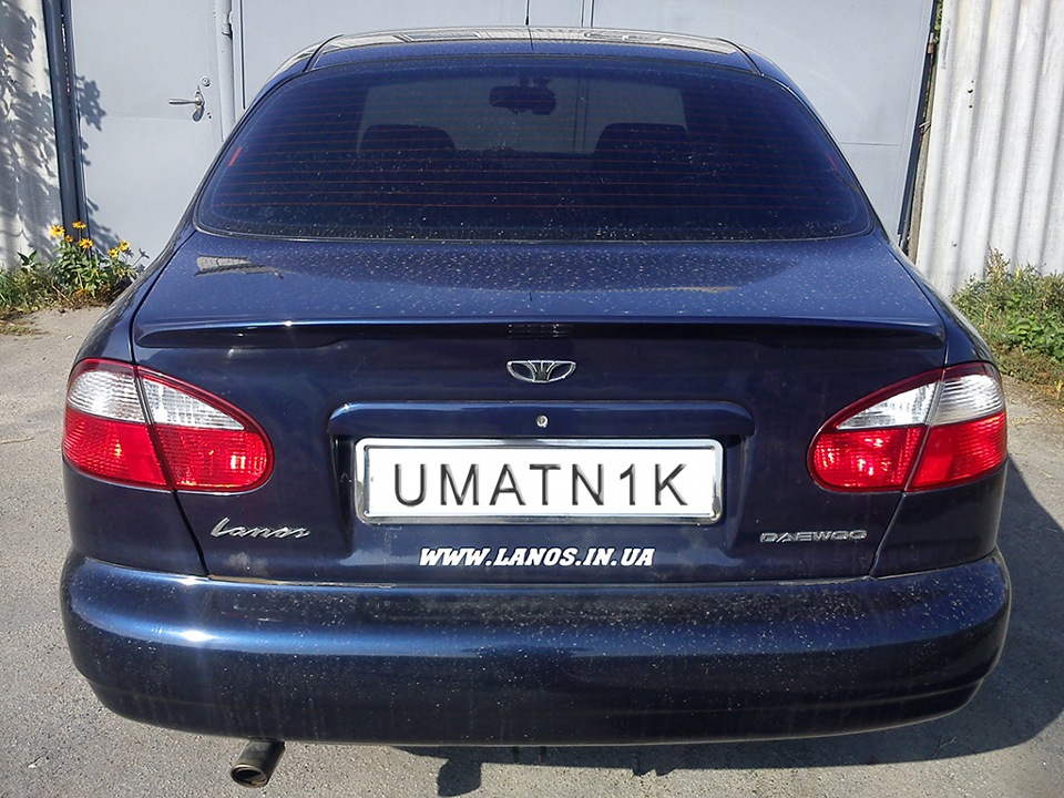 Планка багажника в колір 3