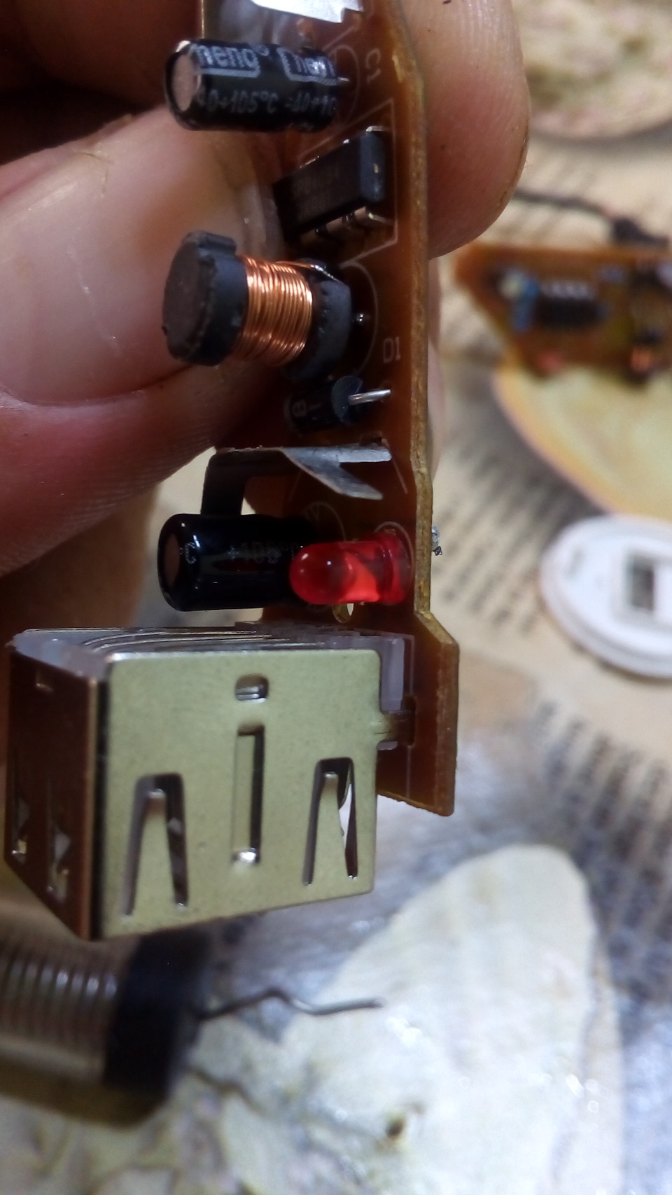 USB і вольтметр у бороду = Kolhoz-stile (доповнено) 4