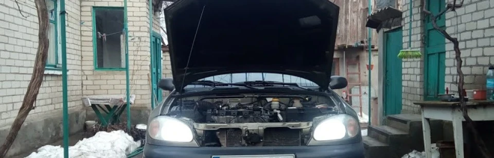 Встановлення світлодіодних ламп у Daewoo lanos