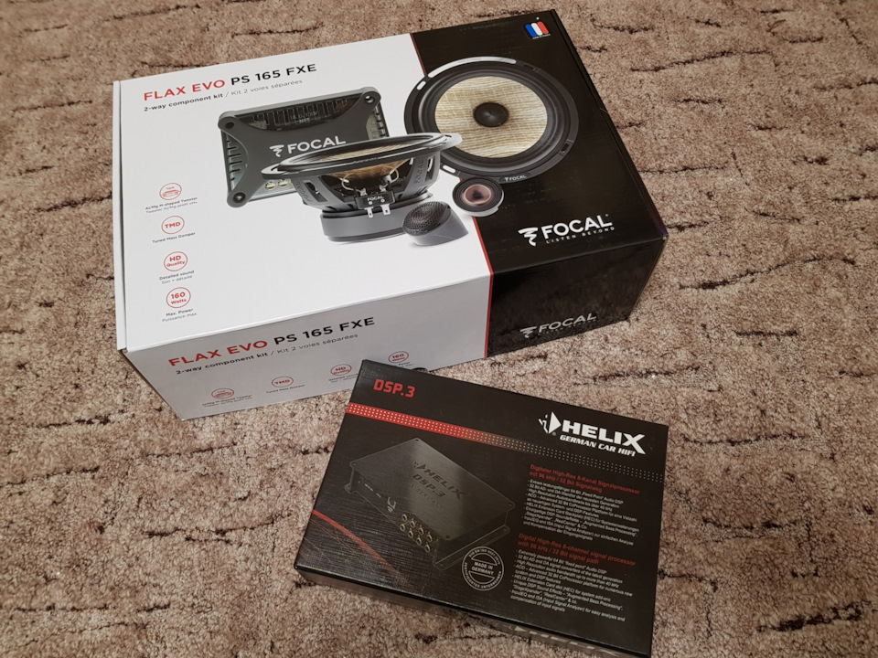 Ще трохи автозвуку: Focal PS165FXE та Helix DSP3. 1