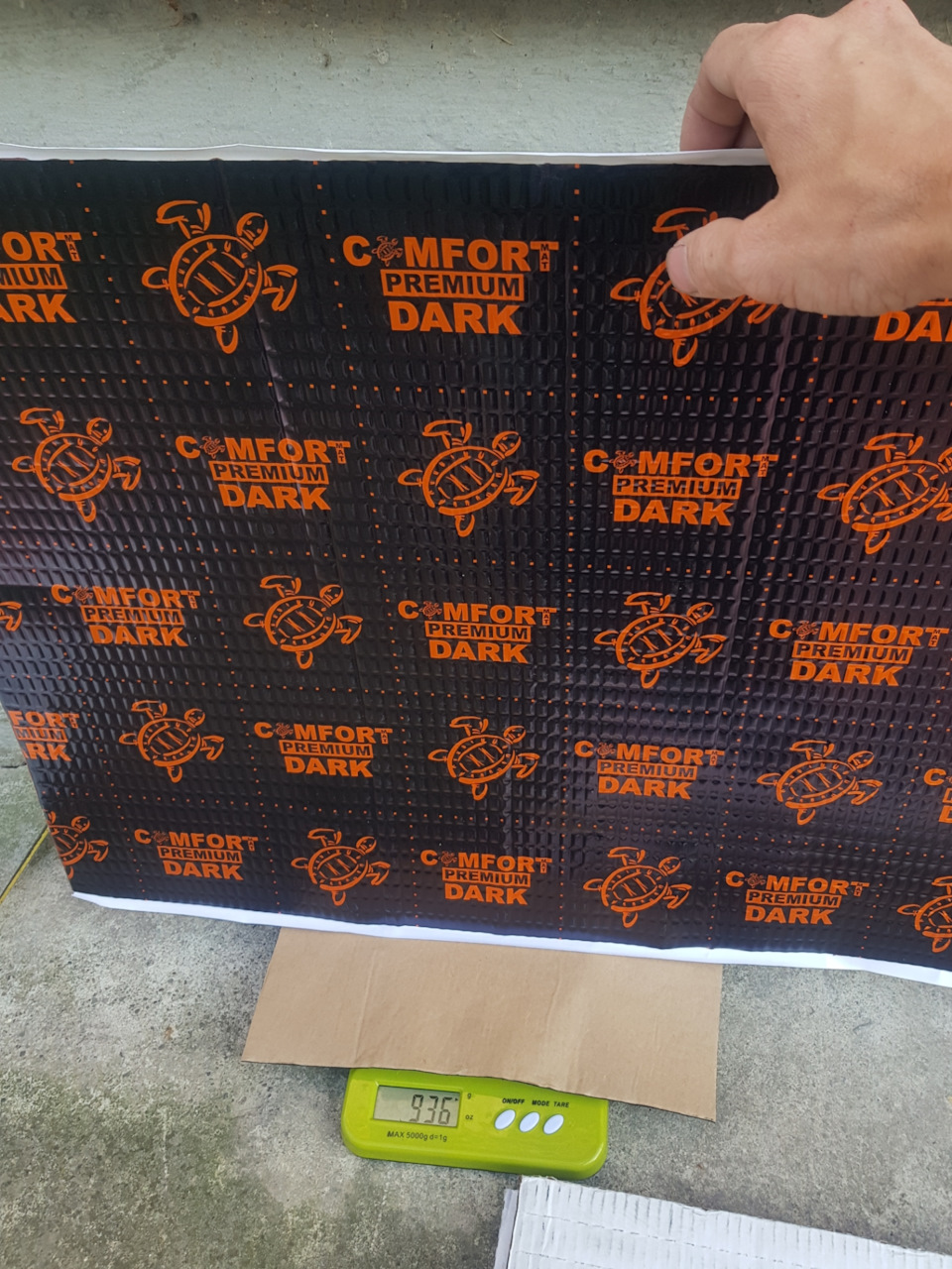 Етап 1. Закупівля шумоізоляції Comfort mat. Перші роботи. 2