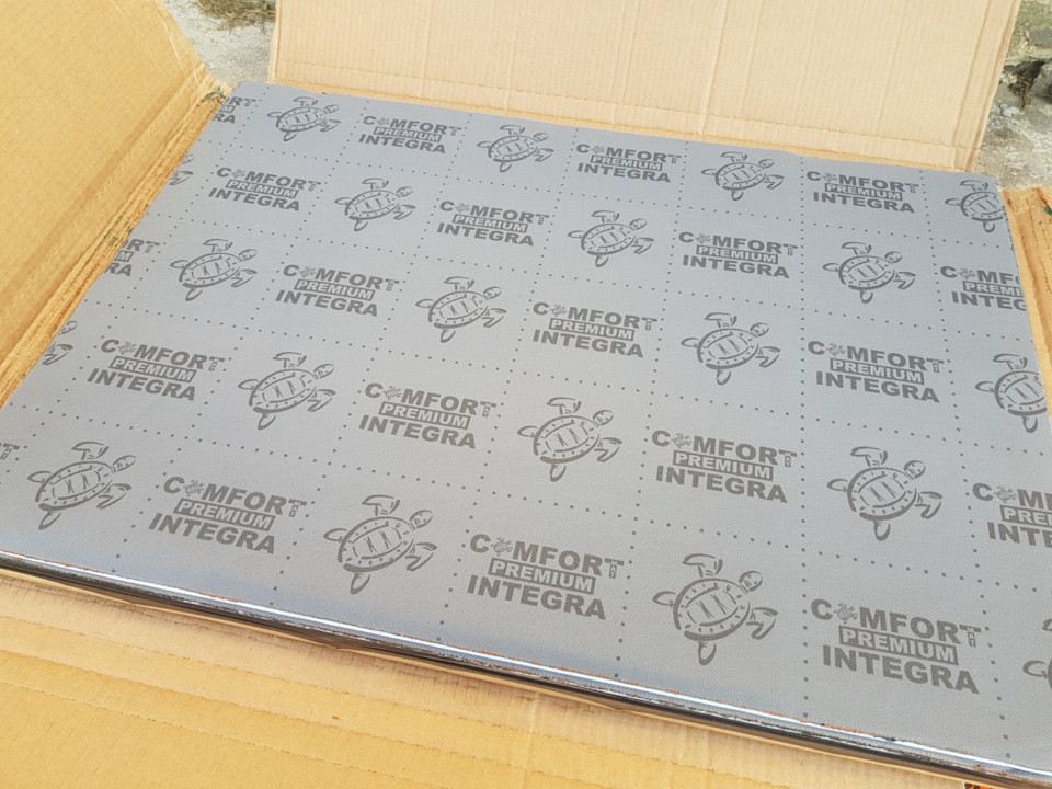Етап 1. Закупівля шумоізоляції Comfort mat. Перші роботи. 4