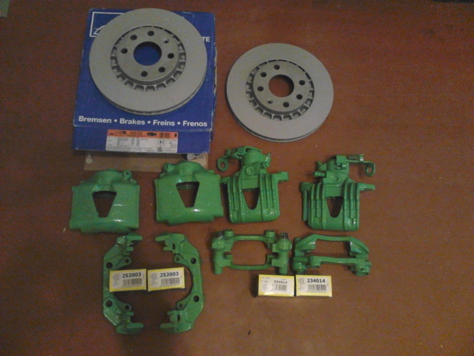 ATE 971/972 256mm(52mm) & Bosch GM 240mm(34mm) Astra G 2