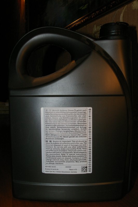 Заміна мастила GM 10W40 3
