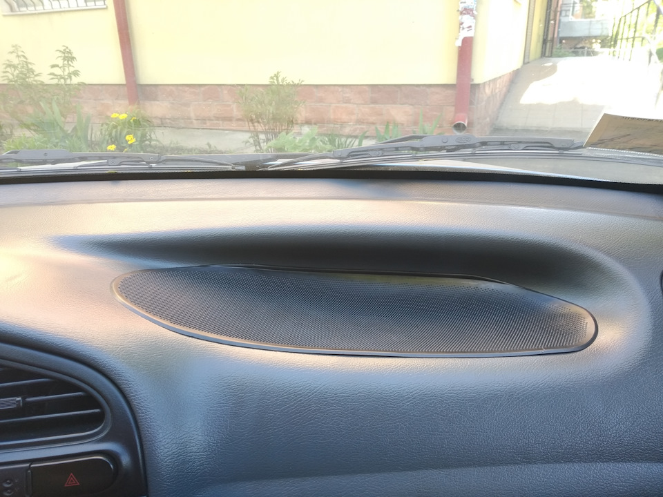 Килимок, коврик на панель, торпеду Daewoo Lanos 4