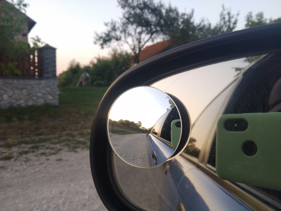 Сліпі зони на бокові зеркала Daewoo Lanos 3