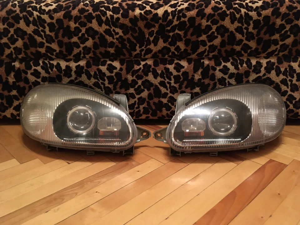Фари ланос full led частина 2