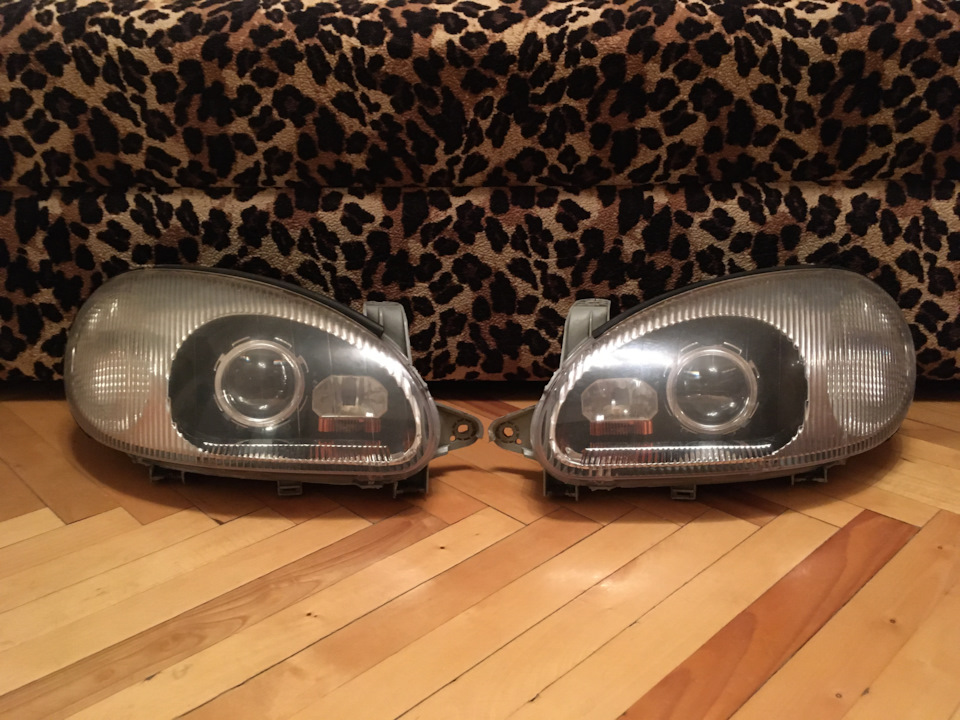Фари ланос full led частина 2 1