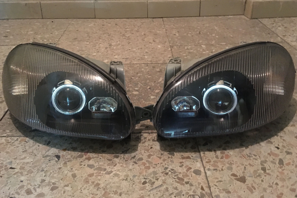 Фари ланос тюнінг (Led лінзи Mazda CX-5) частина 3 1
