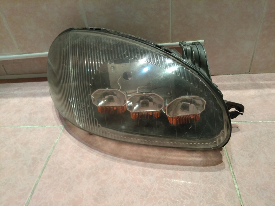 Full led фари ланос, своїми руками з нуля, частина 1 1