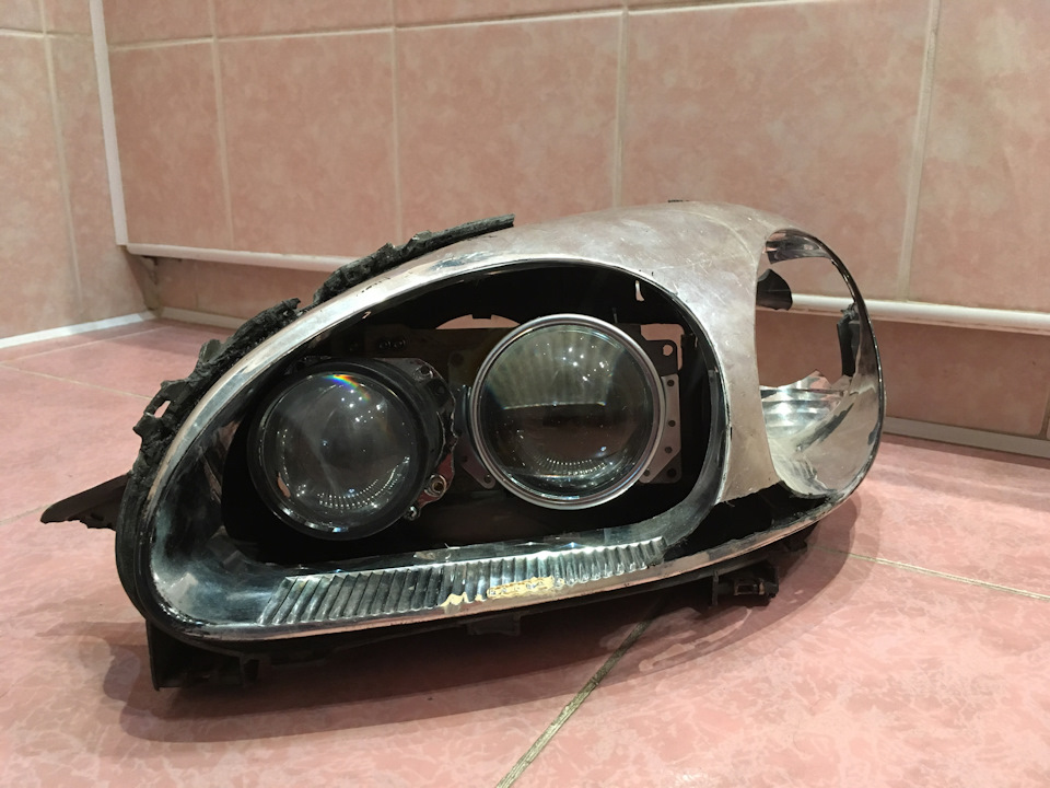 Лінзи в ланос 3.0 D2S+2.5 h1 в одній фарі - це реально) 4