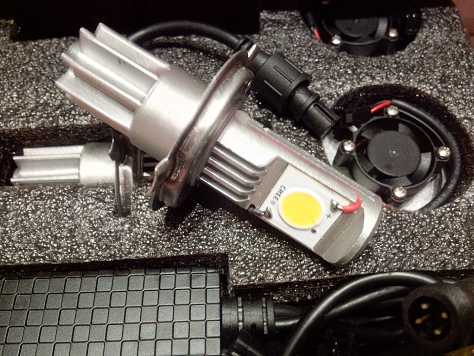 Тест: світлодіодні лампи H4 Cree Led Headlight 2