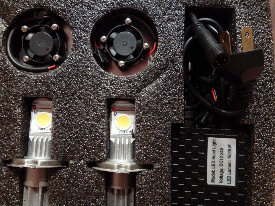 Тест: світлодіодні лампи H4 Cree Led Headlight 1