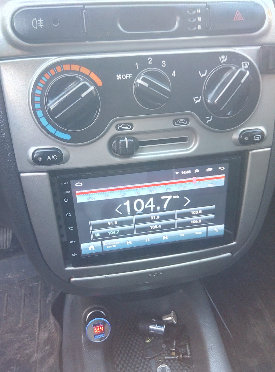 2Din Android мені в Ланос 1