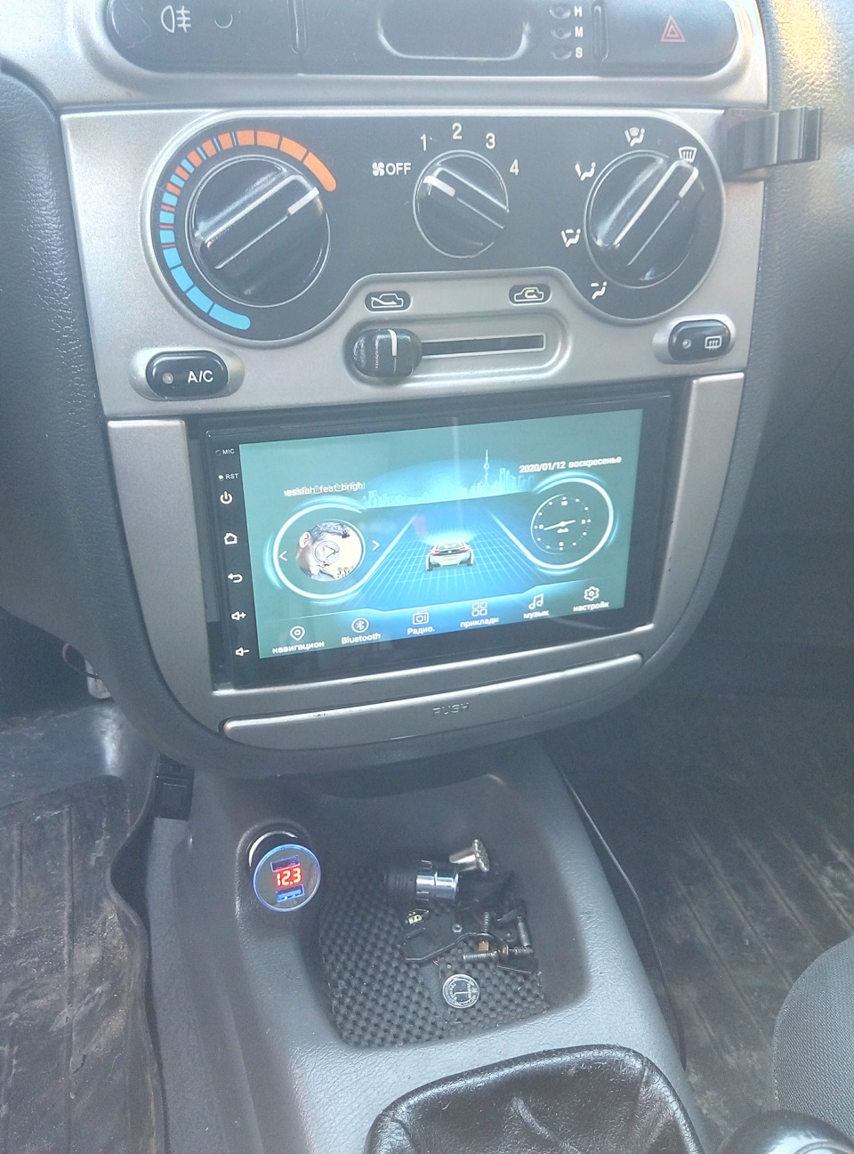 2Din Android мені в Ланос 3