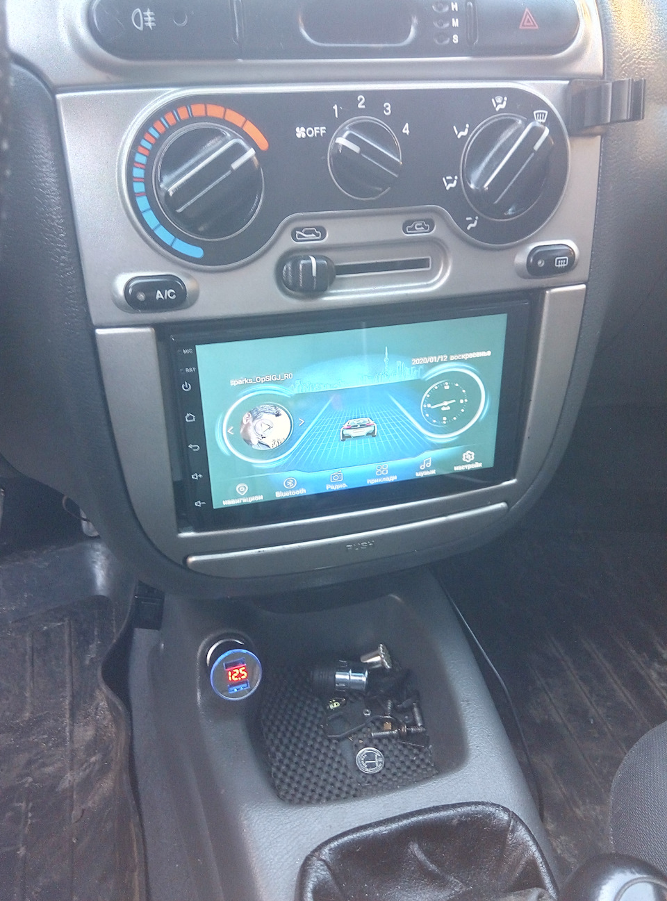 2Din Android мені в Ланос 4