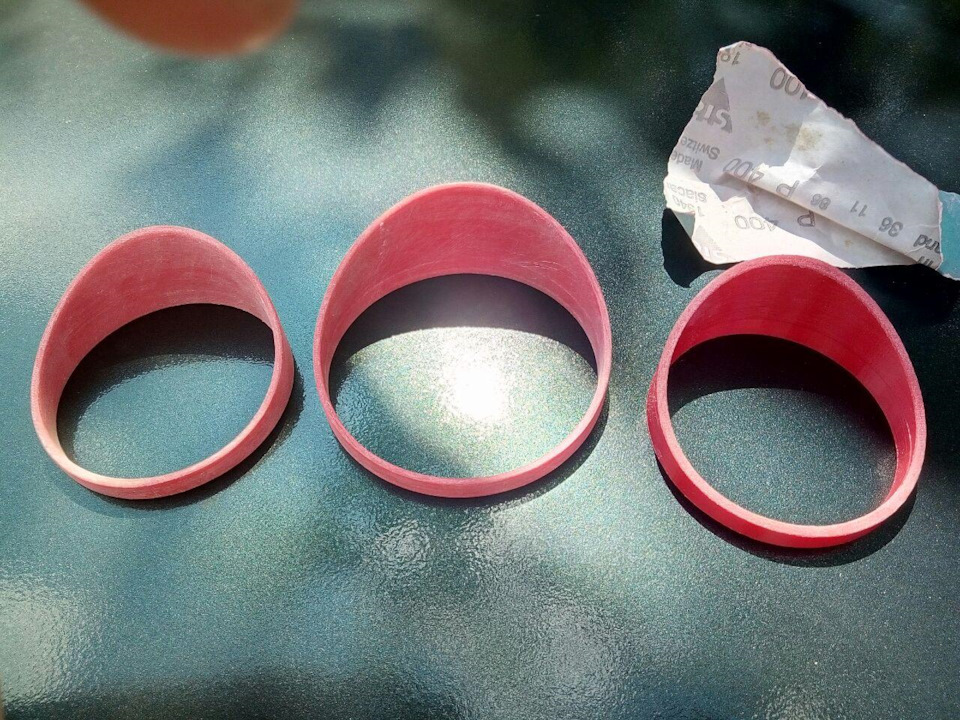 3D кільця в приладку з 3D принтера 1