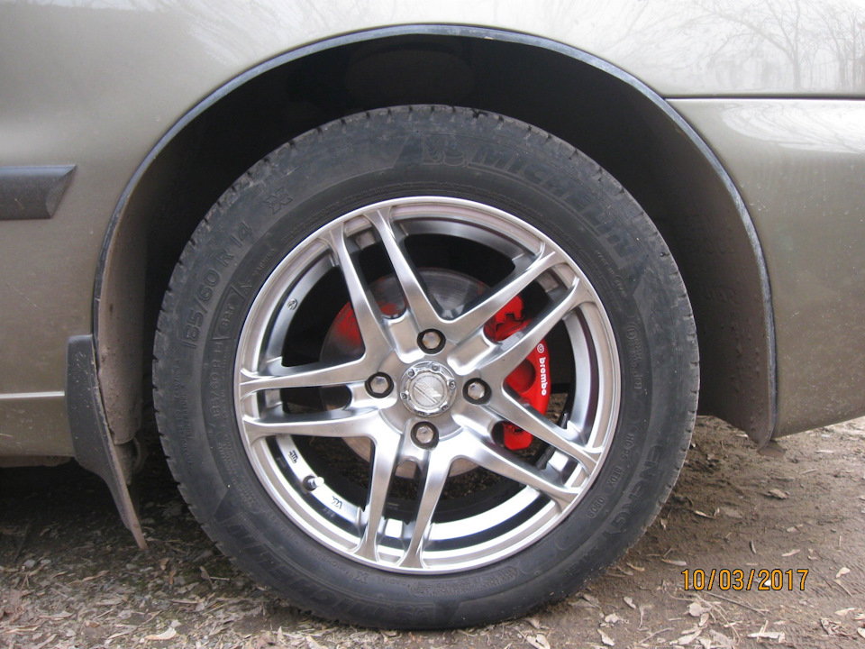 Фарбування супортів + ​​@brembo 4