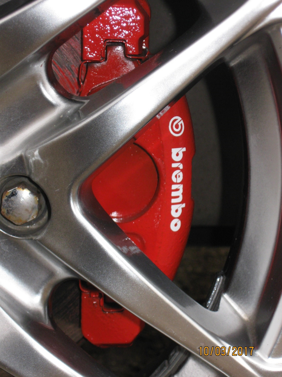 Фарбування супортів + ​​@brembo 5