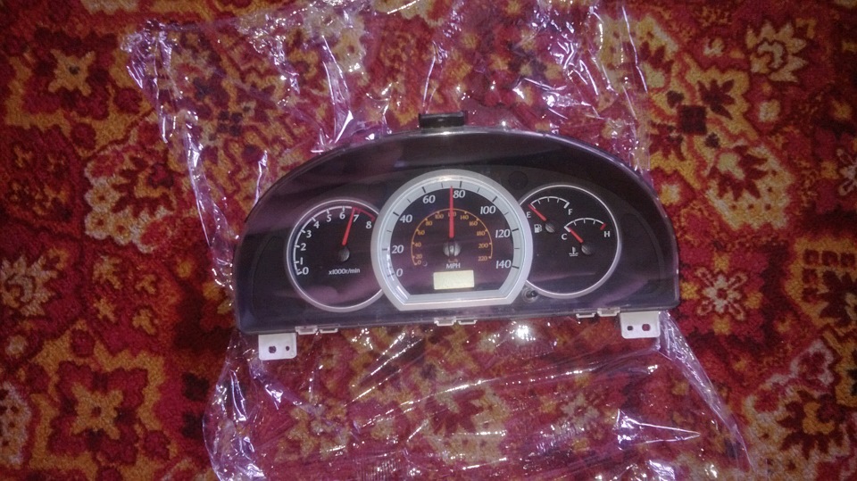 Приборка Lacetti в Lanos 1