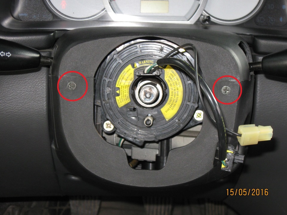 Установка керма з airbag + перетяжка 4