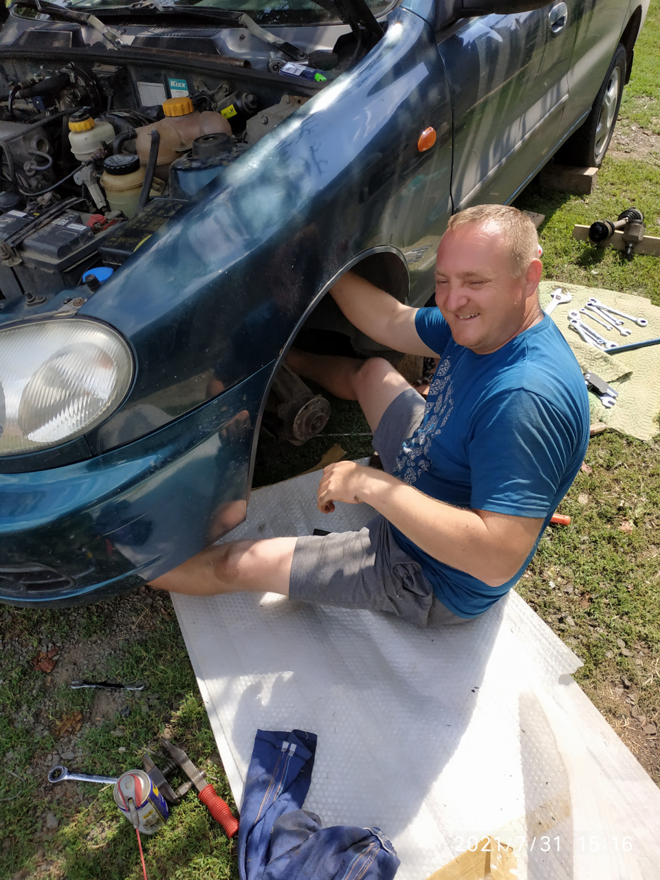 Початок покладено. Комплектуючі з 1.6 на 1.5. 5