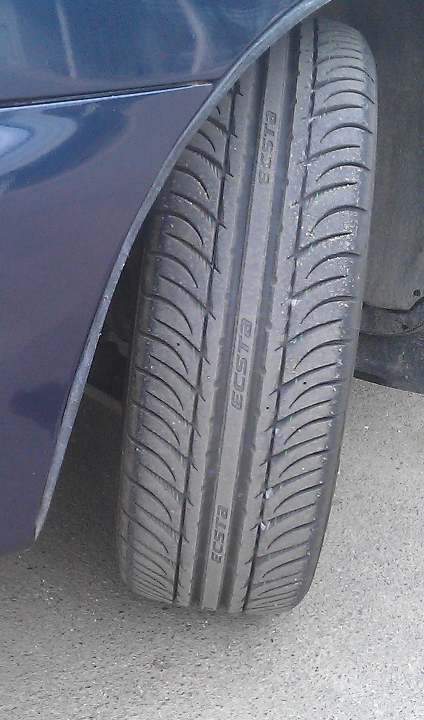 Придбав нові диски Yokatta Rays (YA 1007) + гуму Kumho Ecsta KU31 185/55/15 4