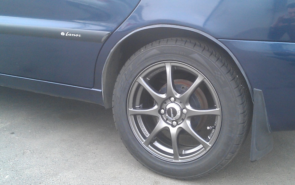 Придбав нові диски Yokatta Rays (YA 1007) + гуму Kumho Ecsta KU31 185/55/15 2
