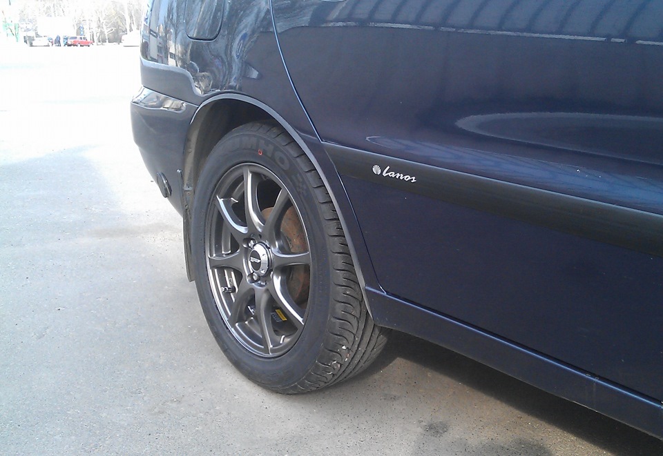 Придбав нові диски Yokatta Rays (YA 1007) + гуму Kumho Ecsta KU31 185/55/15 3