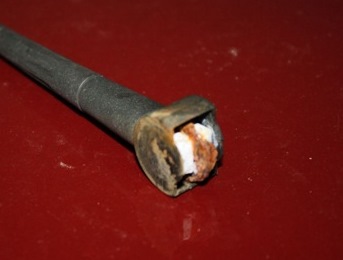 Зламалася штатна антена на даху ( 1