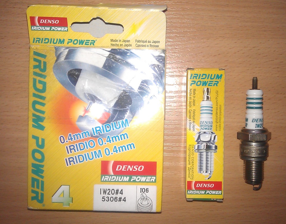Заміна свічок Denso Iridium Power IW20 та ВВП Sentech 1