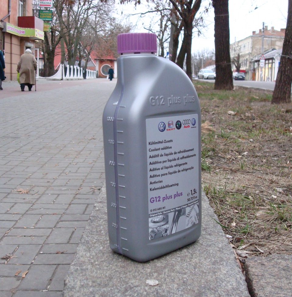 Зміна антифризу на G12++. 2