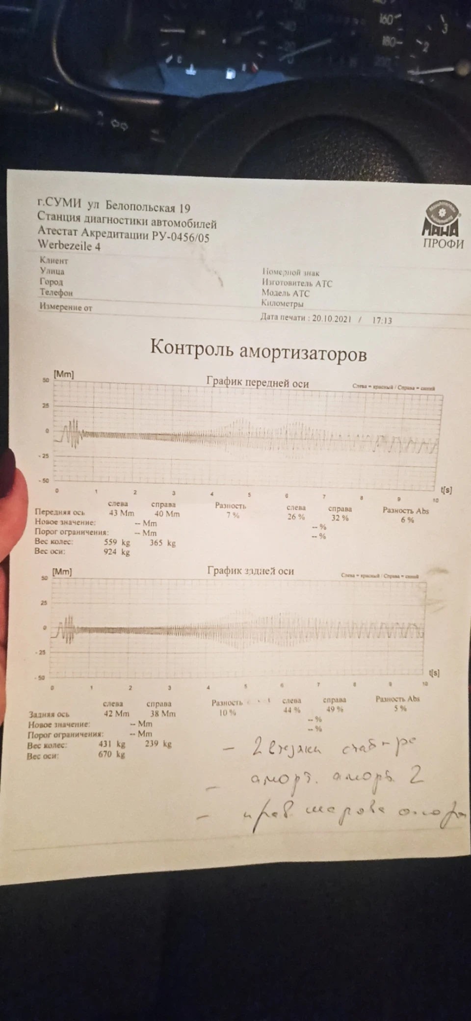 #42 Діагностика підвіски