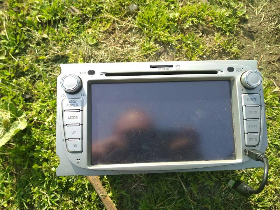 2din магнітола nTray 7163 на борт. Установка. 1