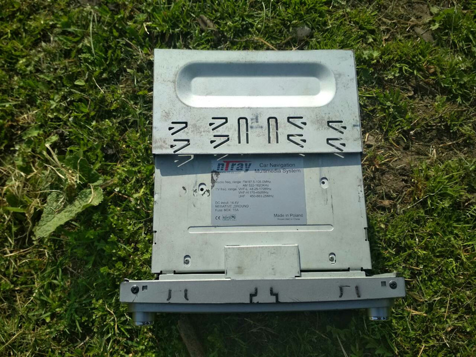 2din магнітола nTray 7163 на борт. Установка. 3