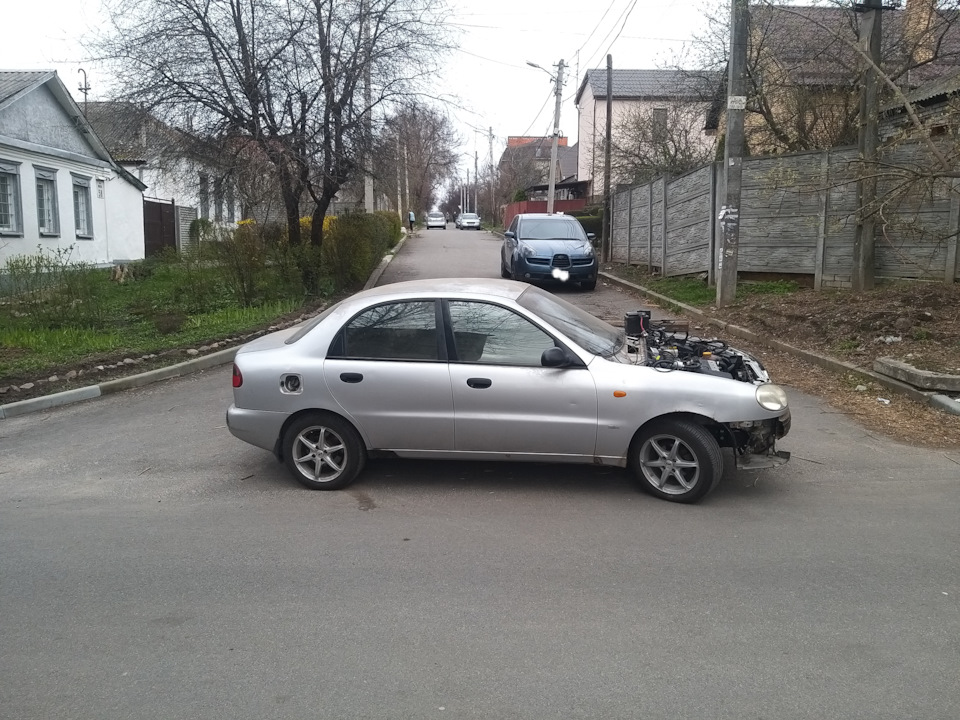 Перший виїзд lanos 1.8 АКПП 2
