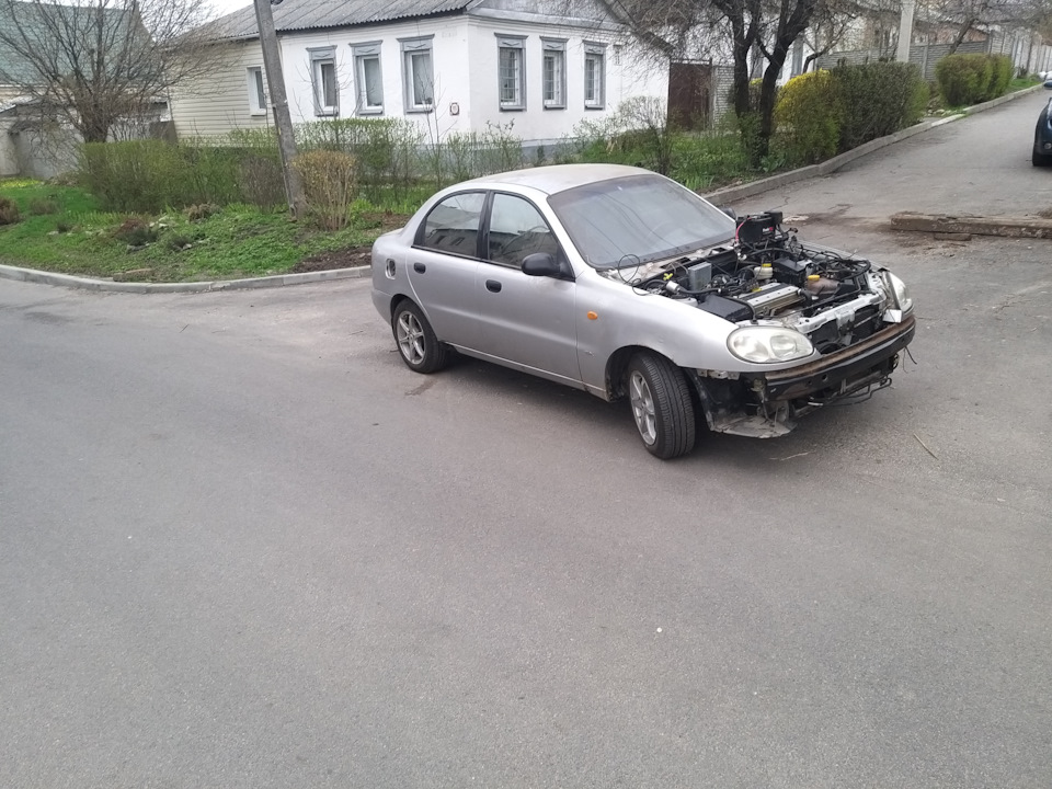 Перший виїзд lanos 1.8 АКПП 1