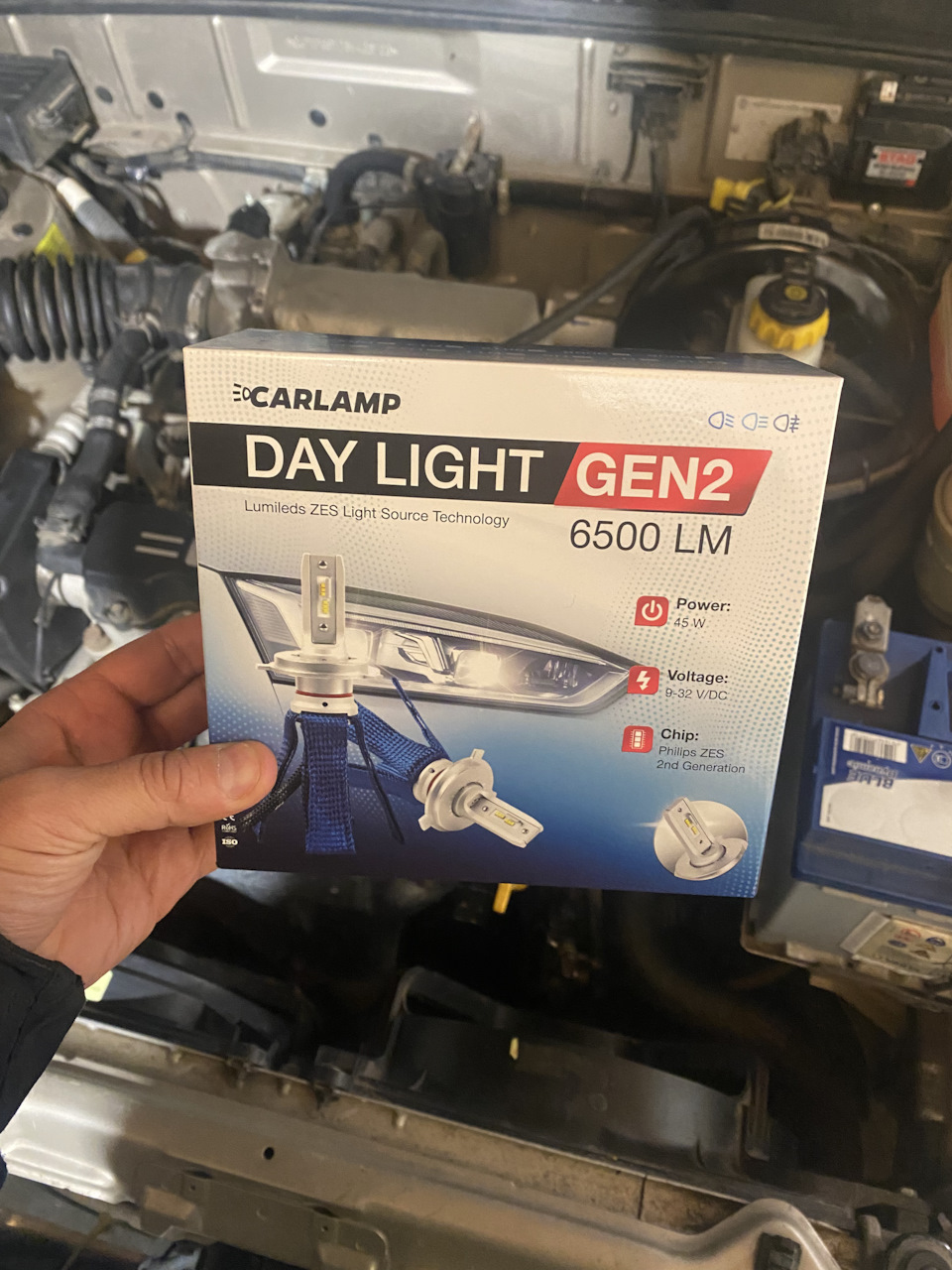 45 Встановлення Led ламп від компанії Carlamp. 2