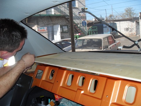 Задня полиця під динаміки 1