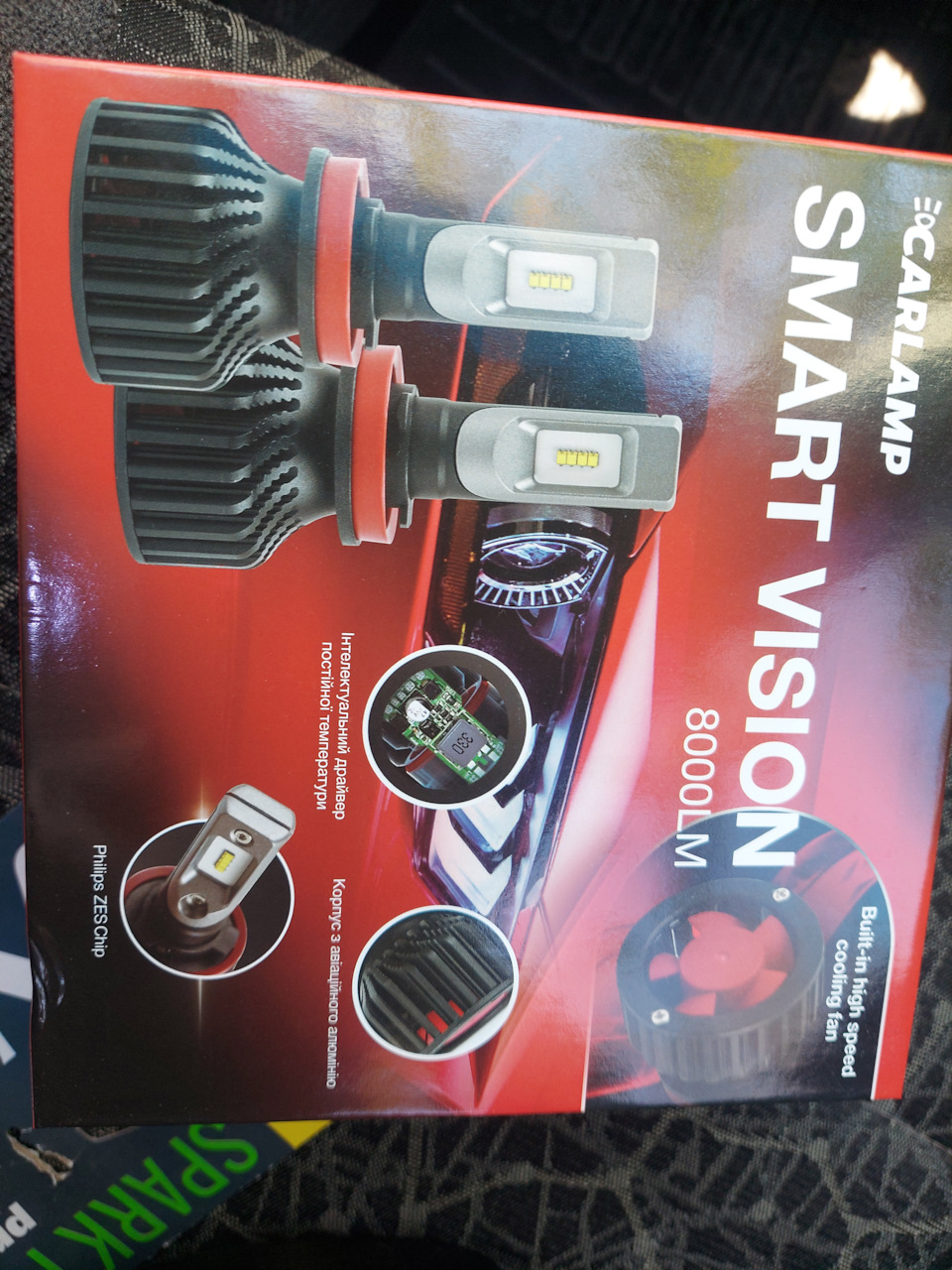 Нове світло led carlamp smart vision, свічки, бронепроводу 2
