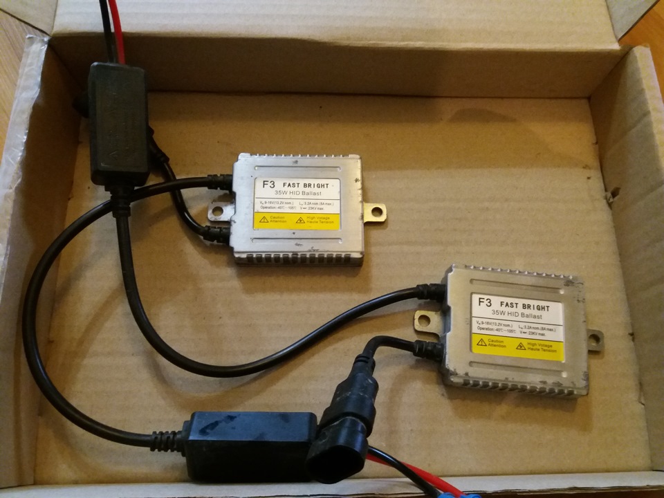 Блоки розпалювання F3 Fast Bright 2