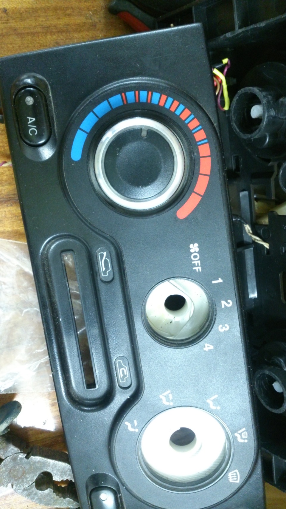 Ручки клімату від Ford focus 2 3